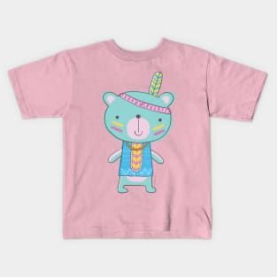 TeePee Bear Kids T-Shirt